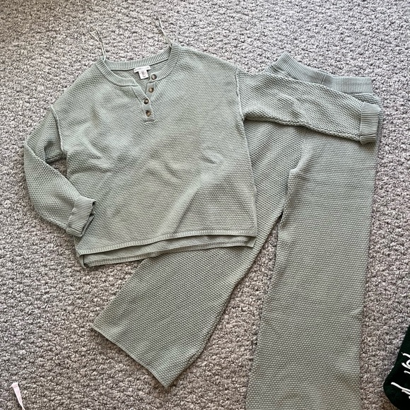 Sincerly Jules Other - Lounge Set in Green